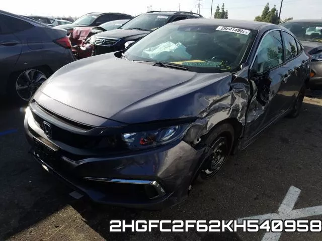 2HGFC2F62KH540958 фото 3