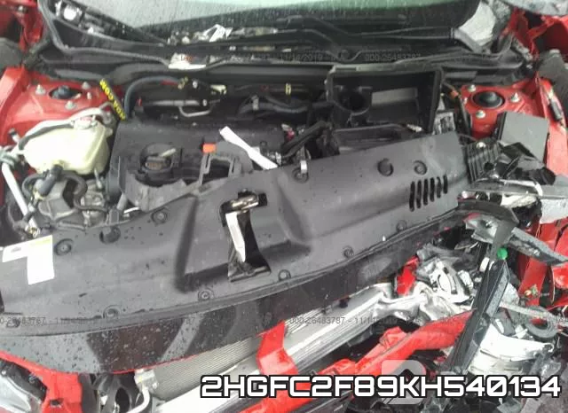 2HGFC2F89KH540134 фото 2