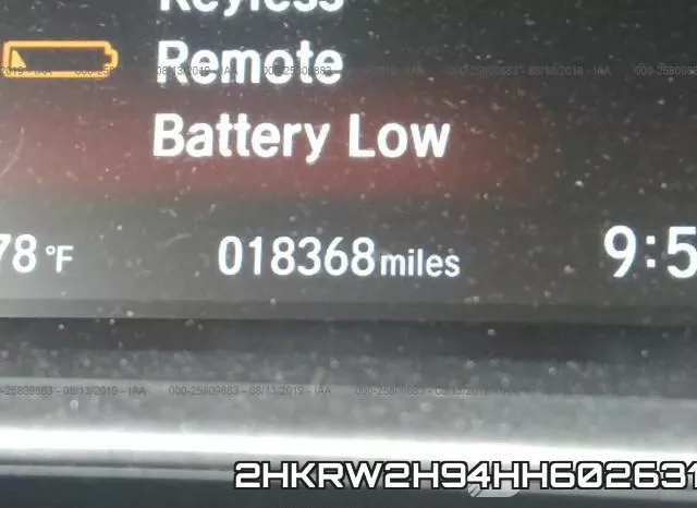 2HKRW2H94HH602631 фото 8
