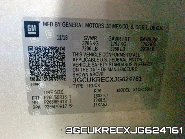 3GCUKRECXJG624761 фото 2