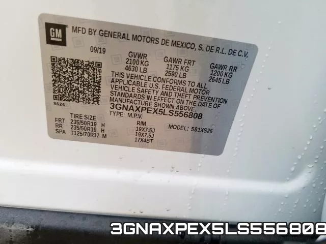 3GNAXPEX5LS556808 фото 2