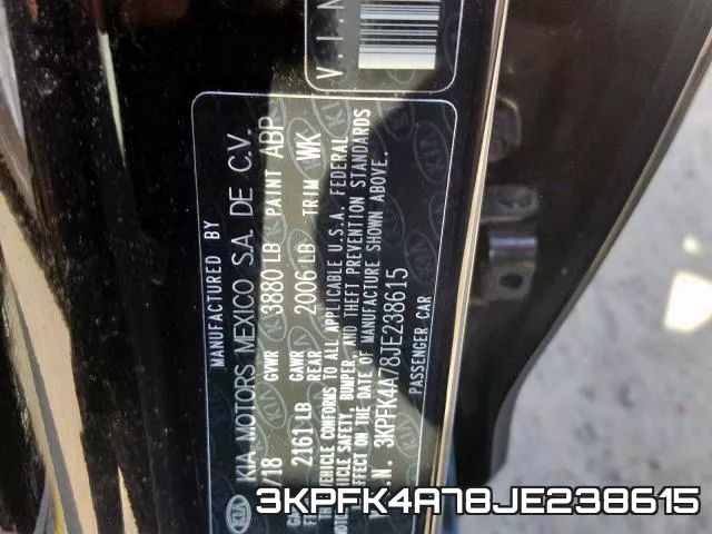 3KPFK4A78JE238615 фото 2