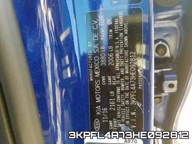 3KPFL4A73HE092812 фото 2