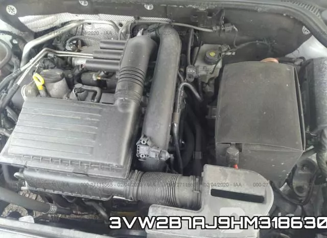 3VW2B7AJ9HM318630 фото 2