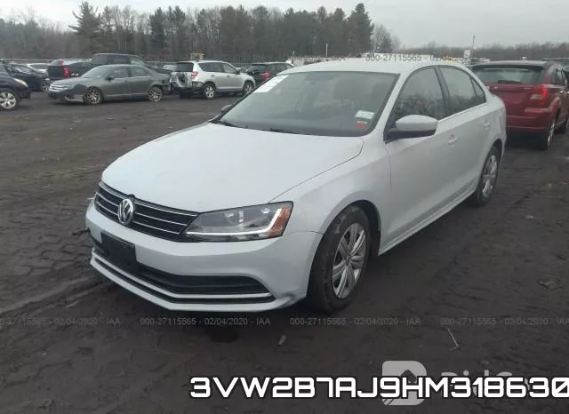 3VW2B7AJ9HM318630 фото 3