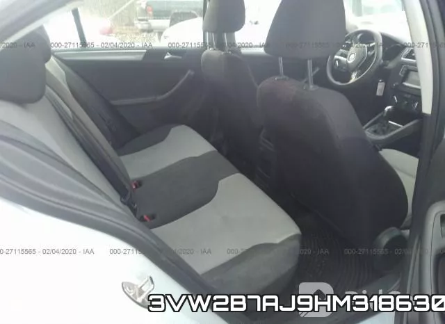 3VW2B7AJ9HM318630 фото 9