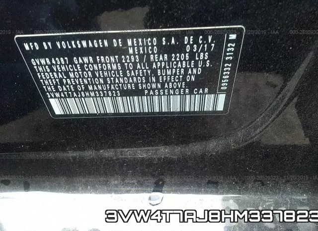 3VW4T7AJ8HM337823 фото 10