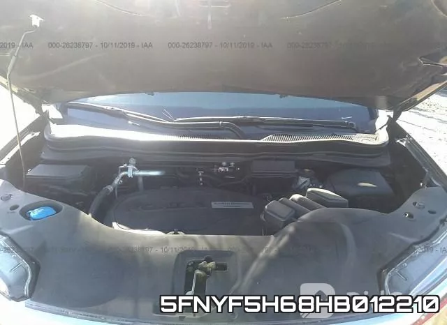 5FNYF5H68HB012210 фото 2
