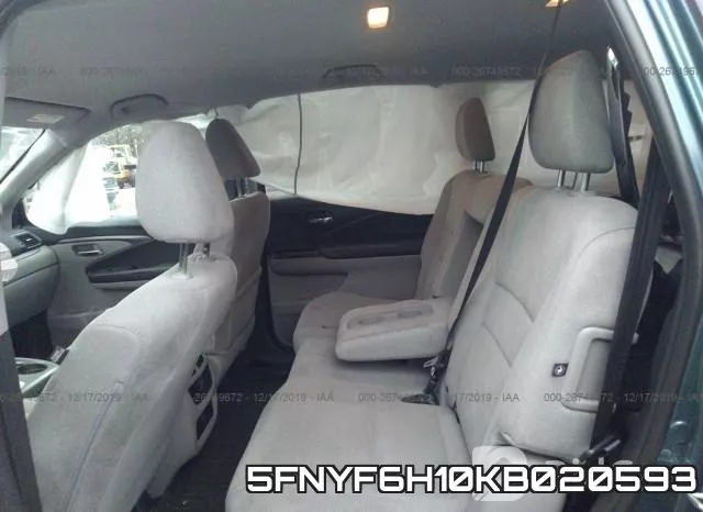 5FNYF6H10KB020593 фото 9