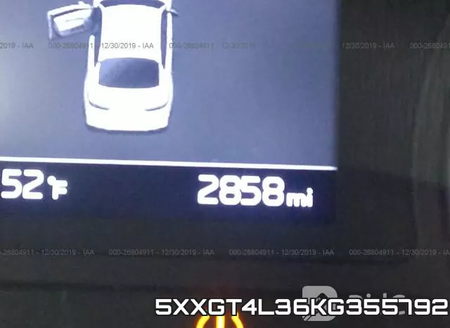 5XXGT4L36KG355792 фото 8