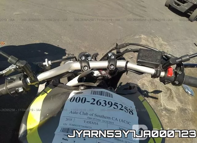 JYARN53Y7JA000723 фото 8