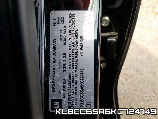 KL8CC6SA6KC724749 фото 2