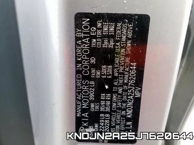 KNDJN2A25J7620644 фото 2
