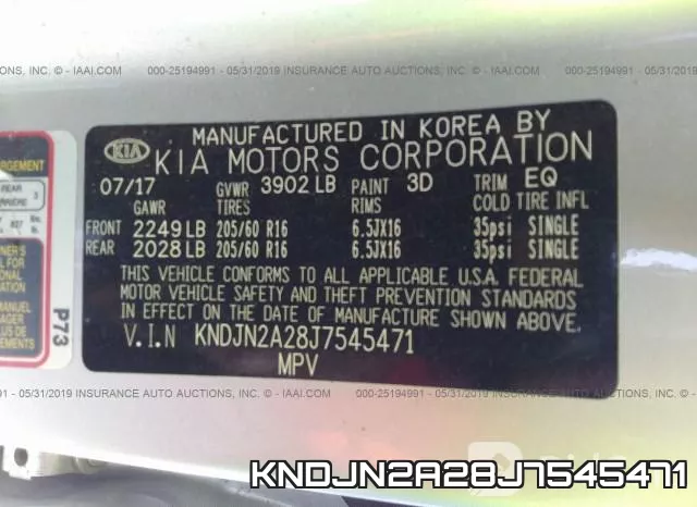 KNDJN2A28J7545471 фото 10