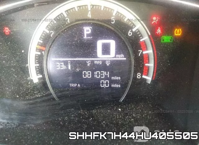 SHHFK7H44HU405505 фото 8