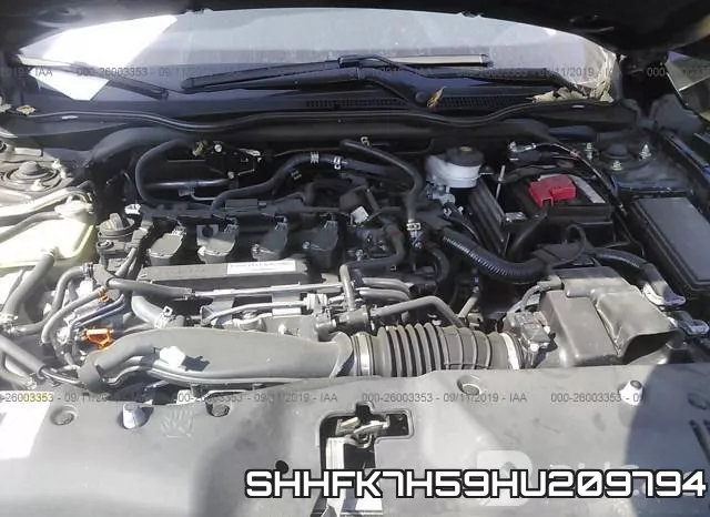 SHHFK7H59HU209794 фото 2