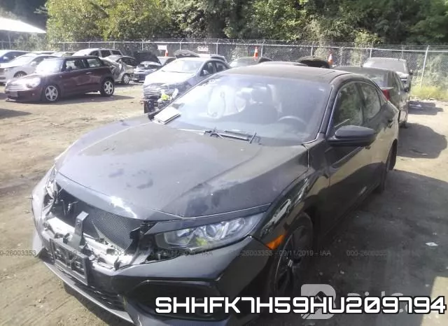 SHHFK7H59HU209794 фото 3