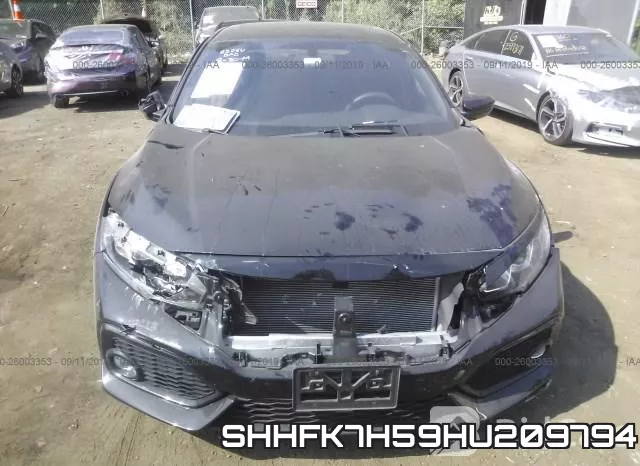 SHHFK7H59HU209794 фото 7
