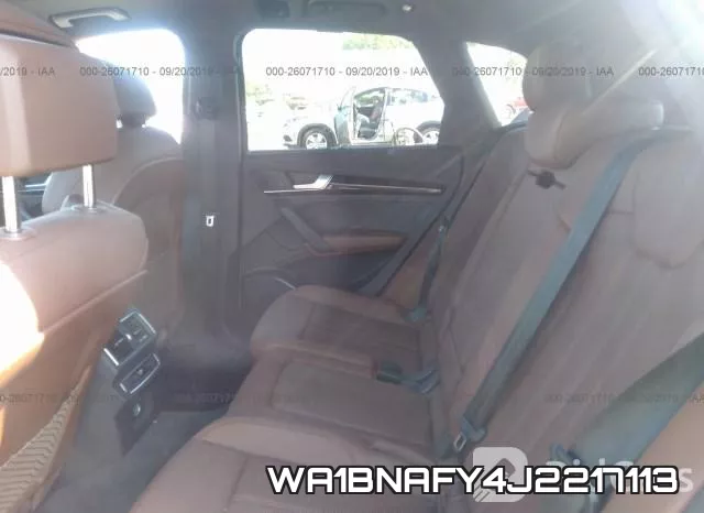 WA1BNAFY4J2217113 фото 9
