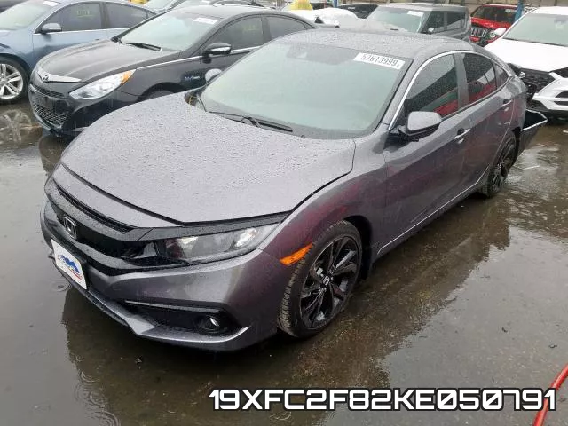 19XFC2F82KE050791 фото 3