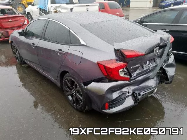 19XFC2F82KE050791 фото 4