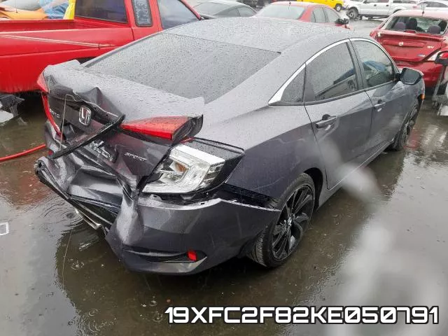 19XFC2F82KE050791 фото 5