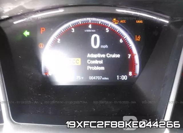 19XFC2F88KE044266 фото 8