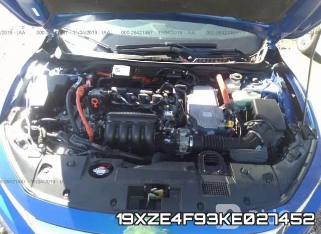 19XZE4F93KE027452 фото 2