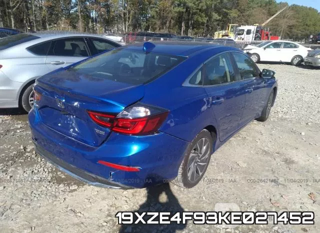 19XZE4F93KE027452 фото 5