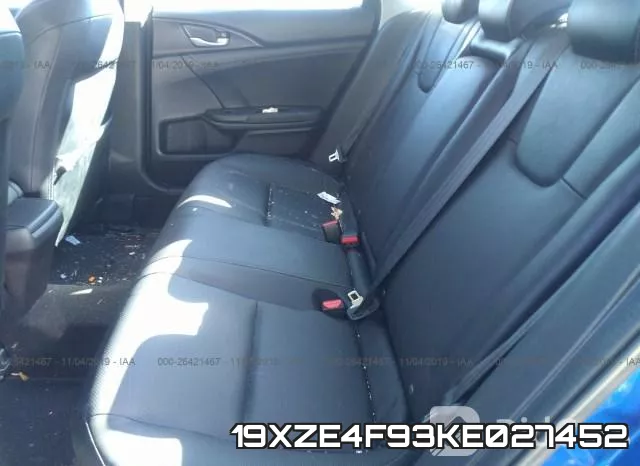 19XZE4F93KE027452 фото 9