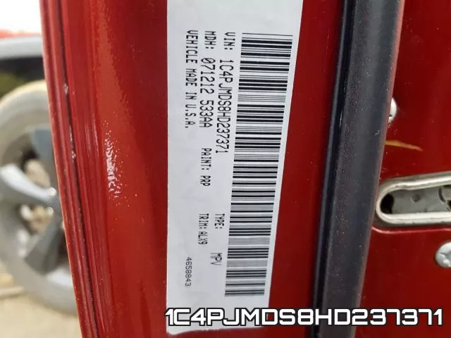 1C4PJMDS8HD237371 фото 2