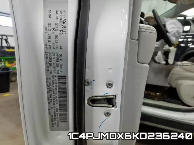 1C4PJMDX6KD236240 фото 2