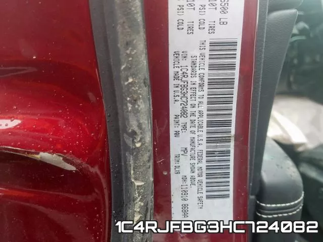 1C4RJFBG3HC724082 фото 2
