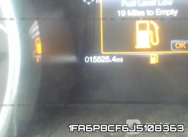 1FA6P8CF6J5108363 фото 8