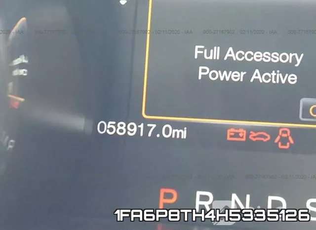 1FA6P8TH4H5335126 фото 8