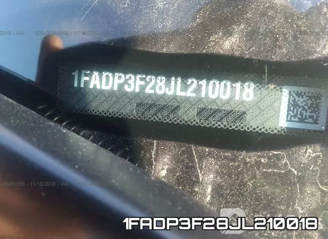 1FADP3F28JL210018 фото 10