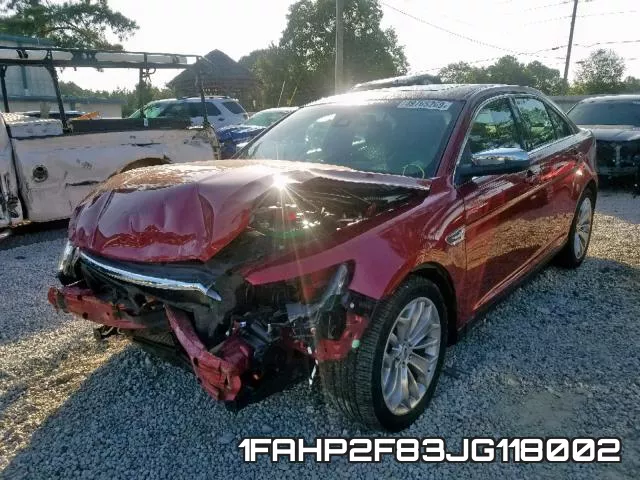 1FAHP2F83JG118002 фото 3