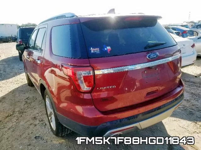 1FM5K7F88HGD11843 фото 4