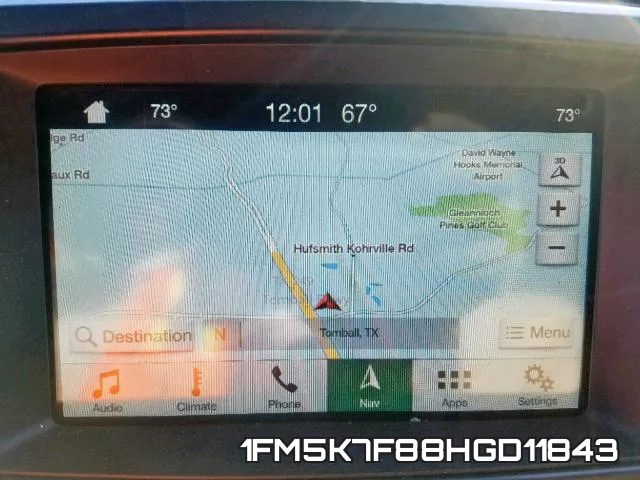 1FM5K7F88HGD11843 фото 10