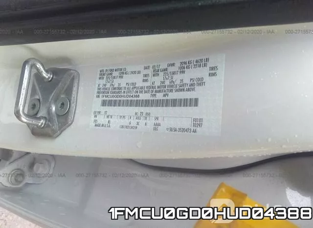 1FMCU0GD0HUD04388 фото 10