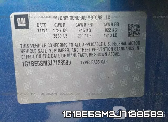 1G1BE5SM3J7138589 фото 10