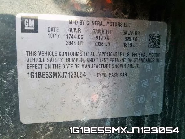 1G1BE5SMXJ7123054 фото 2