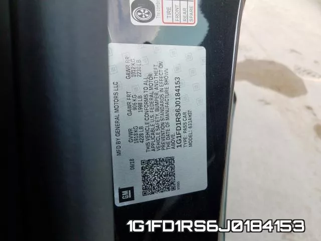 1G1FD1RS6J0184153 фото 2