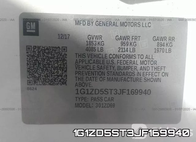 1G1ZD5ST3JF169940 фото 10