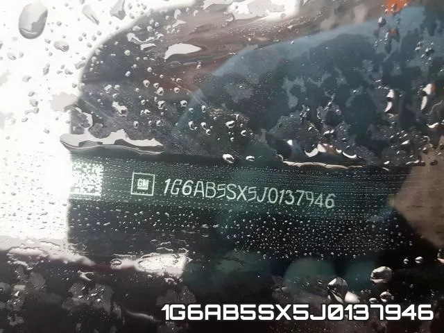 1G6AB5SX5J0137946 фото 2