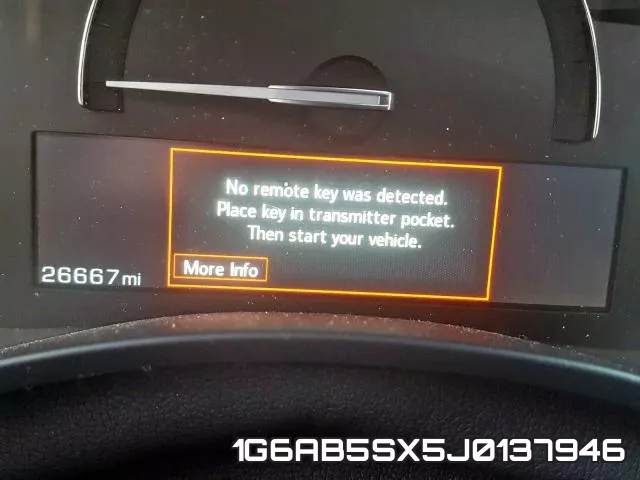 1G6AB5SX5J0137946 фото 9