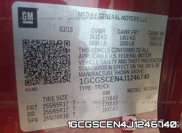 1GCGSCEN4J1246740 фото 10