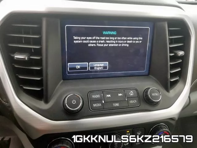 1GKKNULS6KZ216579 фото 10