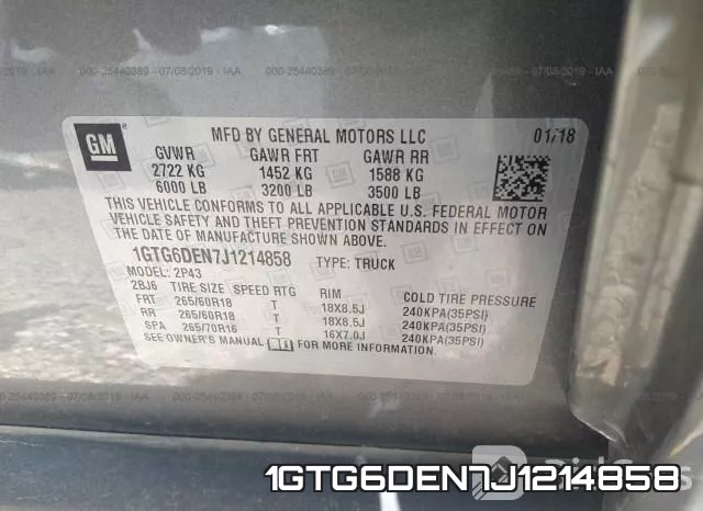 1GTG6DEN7J1214858 фото 10
