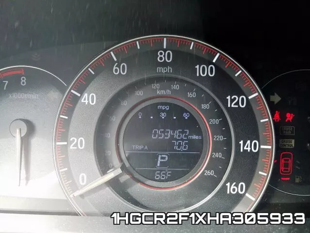 1HGCR2F1XHA305933 фото 9